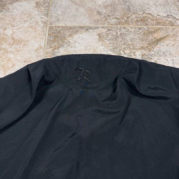 Zero Restriction Pullover Jacket 1/4 Snap Mens Large Black Golf Outerwear USA - Picture 10 of 12